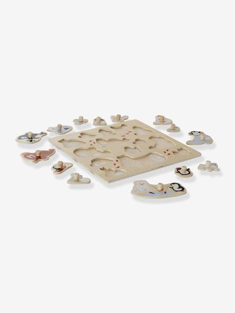 Puzzle boutons BANQUISE en bois FSC® bois 4 - vertbaudet enfant 