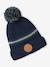 Coffret Noël bonnet renne + snood + moufles/gants garçon marine 5 - vertbaudet enfant 