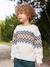Pull Jacquard Garçon Manches Longues écru 1 - vertbaudet enfant 