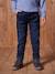 Jean droit doublé facile à enfiler garçon denim blue black 1 - vertbaudet enfant 