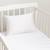 Taie d'oreiller en coton bio Blanc 4 - vertbaudet enfant 