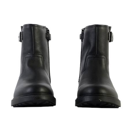 Bottines  à brides Gris+Noir 11 - vertbaudet enfant 