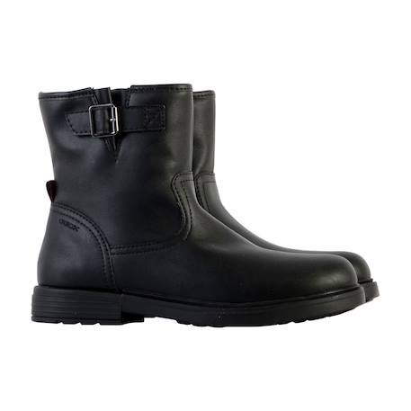 Bottines  à brides Gris+Noir 9 - vertbaudet enfant 