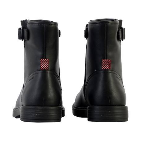 Bottines  à brides Gris+Noir 10 - vertbaudet enfant 