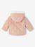 Doudoune bébé réversible vieux rose 3 - vertbaudet enfant 
