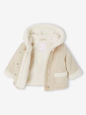 Manteau Bébé Garçon S.Oliver – Matelassé Doublé Avec Capuche – Mix Laine – Chaud Et Confortable