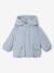 Doudoune bébé à capuche doublée polaire bleu glacier 1 - vertbaudet enfant 
