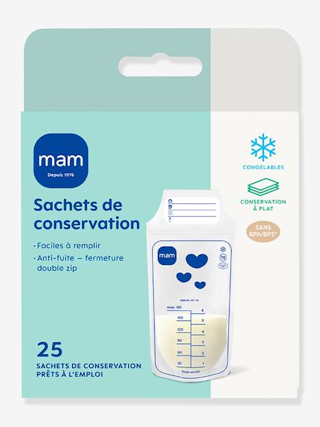 Sachets de conservation 180ml X25 transparent 2 - vertbaudet enfant 