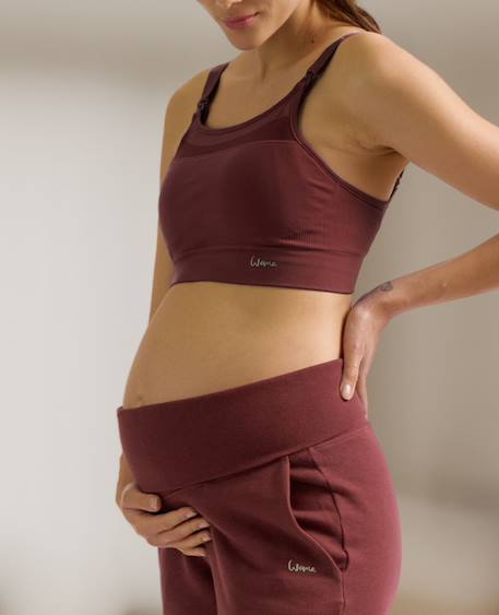 Brassière de sport de grossesse et d'allaitement woma Bleu electrique+Prune 9 - vertbaudet enfant 