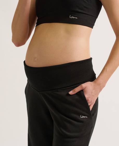 Jogger de maternité woma Noir+Prune 6 - vertbaudet enfant 