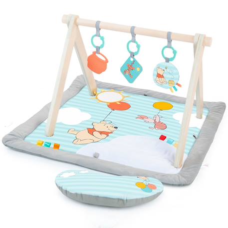 Tapis d'éveil Gris, bleu, blanc 1 - vertbaudet enfant 