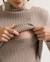 Pull de grossesse et allaitement dorothée Ivoire+Taupe 12 - vertbaudet enfant 