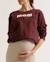 Sweat de grossesse et allaitement mom Ivoire+Prune 9 - vertbaudet enfant 