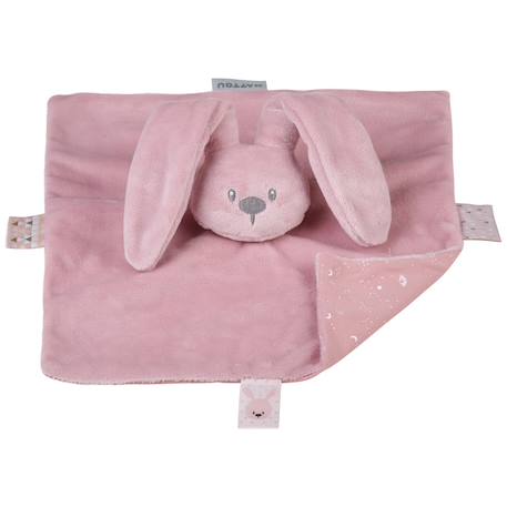 Doudou lapidou glow phosphorescent moka Bleu+Marron+Rose 6 - vertbaudet enfant 