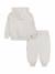 Ensemble deux pièces pour enfant sweat à capuche et pantalon confortable Light orewood+Noir 2 - vertbaudet enfant 