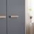 Armoire 2 portes battantes anna Anthracite - chêne kent 6 - vertbaudet enfant 