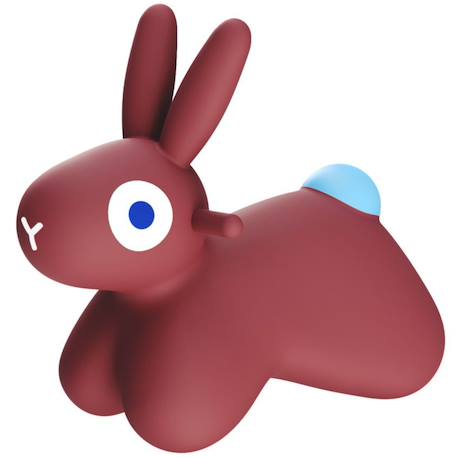 Ballon sauteur hoppi lapin bleu Beige, blanc+Bleu+Bordeaux 10 - vertbaudet enfant 