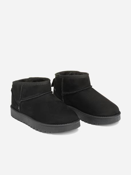 Bottines basses Camel+Noir 159 7 - vertbaudet enfant 