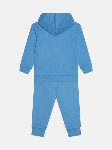 Ensemble deux pièces pour bébé sweat à capuche et pantalon Beige+Bleu+Noir 7 - vertbaudet enfant 
