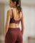 Brassière de sport de grossesse et d'allaitement woma Bleu electrique+Prune 10 - vertbaudet enfant 