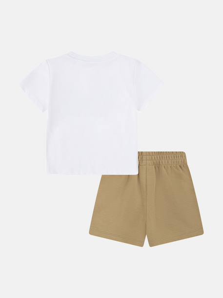 Ensemble 2 pièces Beige / blanc 2 - vertbaudet enfant 