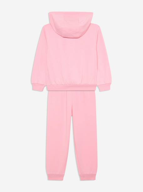 Ensemble 2 pièces gilet à capuche et bas Rose 2 - vertbaudet enfant 
