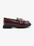 Mocassins à franges Noir+Rouge 5 - vertbaudet enfant 