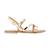 Sandales en cuir  à brides Noir+Or+Tan 5 - vertbaudet enfant 