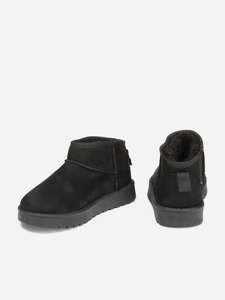 Bottines basses Camel+Noir 159 8 - vertbaudet enfant 