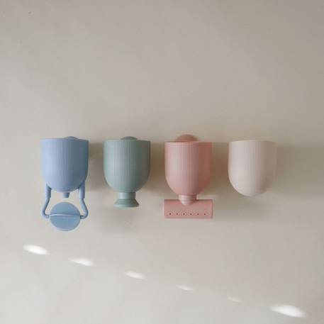 Set de jouets de bain pour and play (4 pièces) Bleu, vert, rose 4 - vertbaudet enfant 