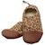 Chaussons tout-terrain les petits léon léopard (pointures 24-26) Marron, noir 1 - vertbaudet enfant 