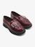 Mocassins à franges Noir+Rouge 6 - vertbaudet enfant 