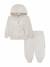 Ensemble deux pièces pour enfant sweat à capuche et pantalon confortable Light orewood+Noir 1 - vertbaudet enfant 
