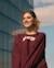 Sweat de grossesse et allaitement mom Ivoire+Prune 7 - vertbaudet enfant 