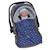Chancelière couverture enveloppante réversible flore Bleu, floral 4 - vertbaudet enfant 