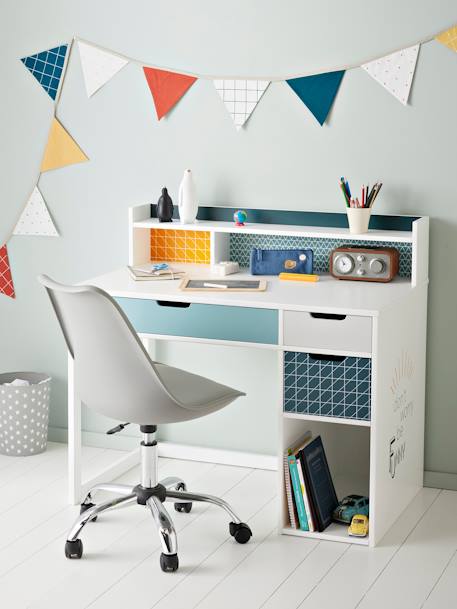 Bureau enfant FUNNY bleu 1 - vertbaudet enfant 