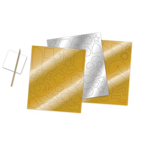 Stickers en métal à repousser bollywood MULTICOLORE 3 - vertbaudet enfant 