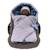 Chancelière couverture enveloppante nid d'ange bébé réversible Bleu, loup 5 - vertbaudet enfant 