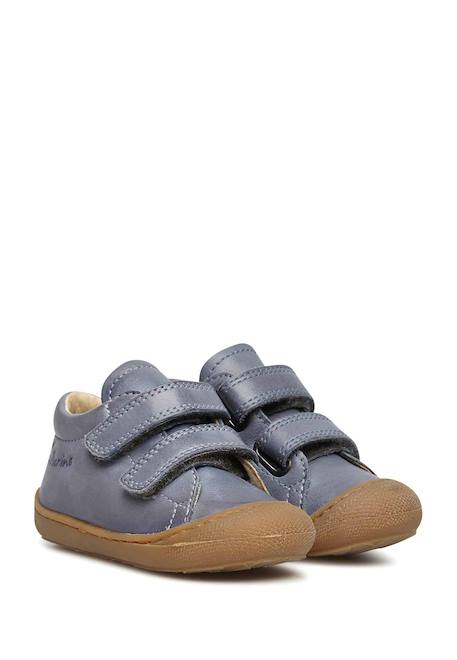 Chaussures en cuir cocoon vl Bleu-bleu ciel-+Bleu-marron-+Caramel-+Jaune-+Marine-+Marron-beige+Vert clair-+Vert-marron- 2 - vertbaudet enfant 