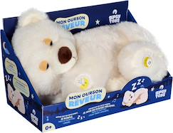 Jouet-Peluche - mon ourson rêveur - peluche musicale et interactive - 30 cm