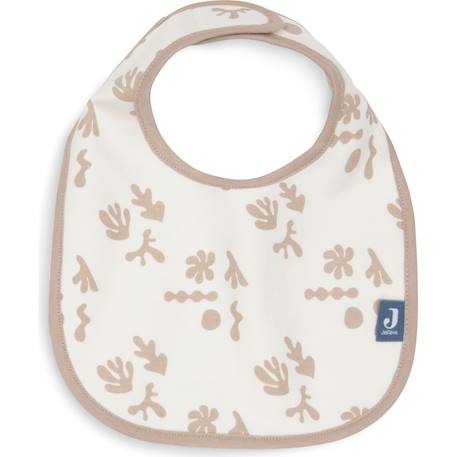 Lot de 5 bavoirs imperméables Beige, bleu, blanc+Ecru, beige, noir 4 - vertbaudet enfant 