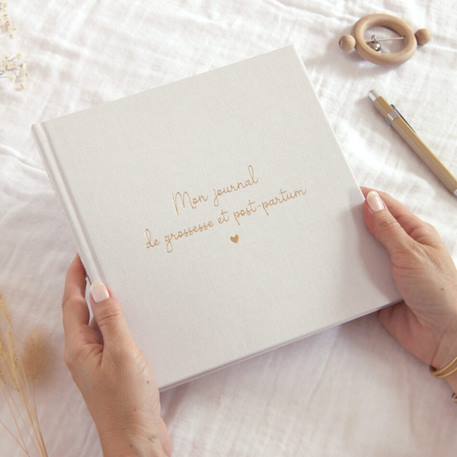 Journal de grossesse et post-partum Beige 3 - vertbaudet enfant 