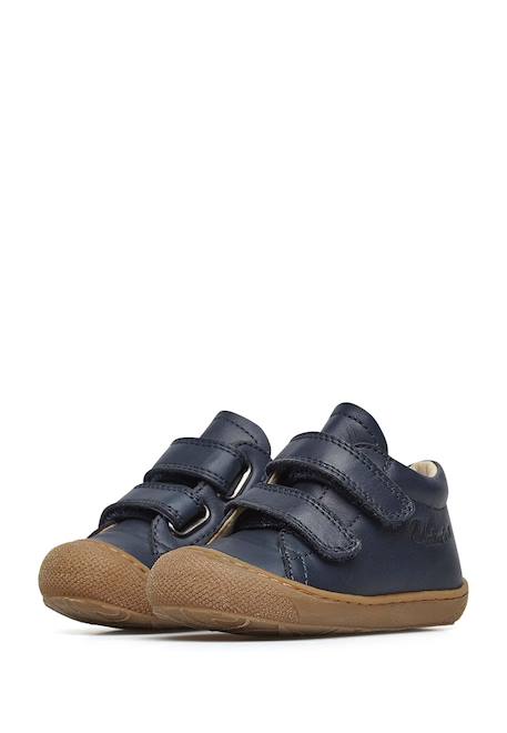 Chaussures en cuir cocoon vl Bleu-bleu ciel-+Bleu-marron-+Caramel-+Jaune-+Marine-+Marron-beige+Vert clair-+Vert-marron- 26 - vertbaudet enfant 