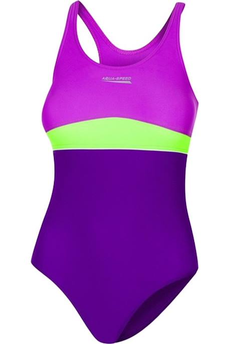 Maillot de bain 1 pièce  emily Bleu marine / bleu+Bleu marine / rose+Violet clair / rose 7 - vertbaudet enfant 