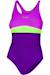 Maillot de bain 1 pièce  emily Bleu marine / bleu+Bleu marine / rose+Violet clair / rose 7 - vertbaudet enfant 