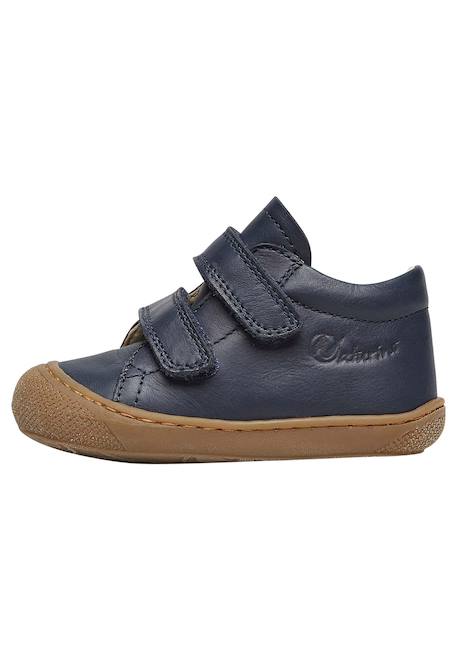 Chaussures en cuir cocoon vl Bleu-bleu ciel-+Bleu-marron-+Caramel-+Jaune-+Marine-+Marron-beige+Vert clair-+Vert-marron- 24 - vertbaudet enfant 