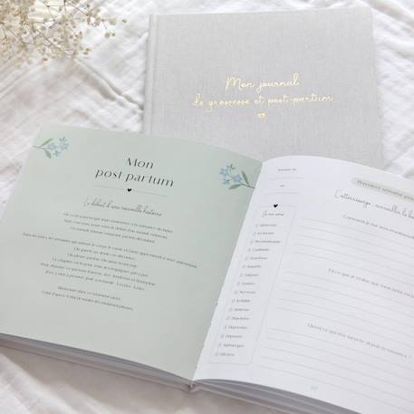 Journal de grossesse et post-partum Beige 5 - vertbaudet enfant 