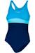 Maillot de bain 1 pièce  emily Bleu marine / bleu+Bleu marine / rose+Violet clair / rose 1 - vertbaudet enfant 