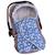Chancelière couverture enveloppante nid d'ange bébé réversible Bleu, loup 1 - vertbaudet enfant 
