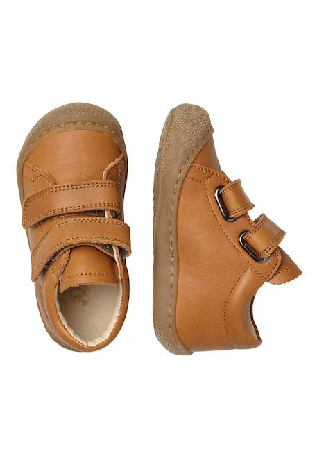 Chaussures en cuir cocoon vl Bleu-bleu ciel-+Bleu-marron-+Caramel-+Jaune-+Marine-+Marron-beige+Vert clair-+Vert-marron- 31 - vertbaudet enfant 